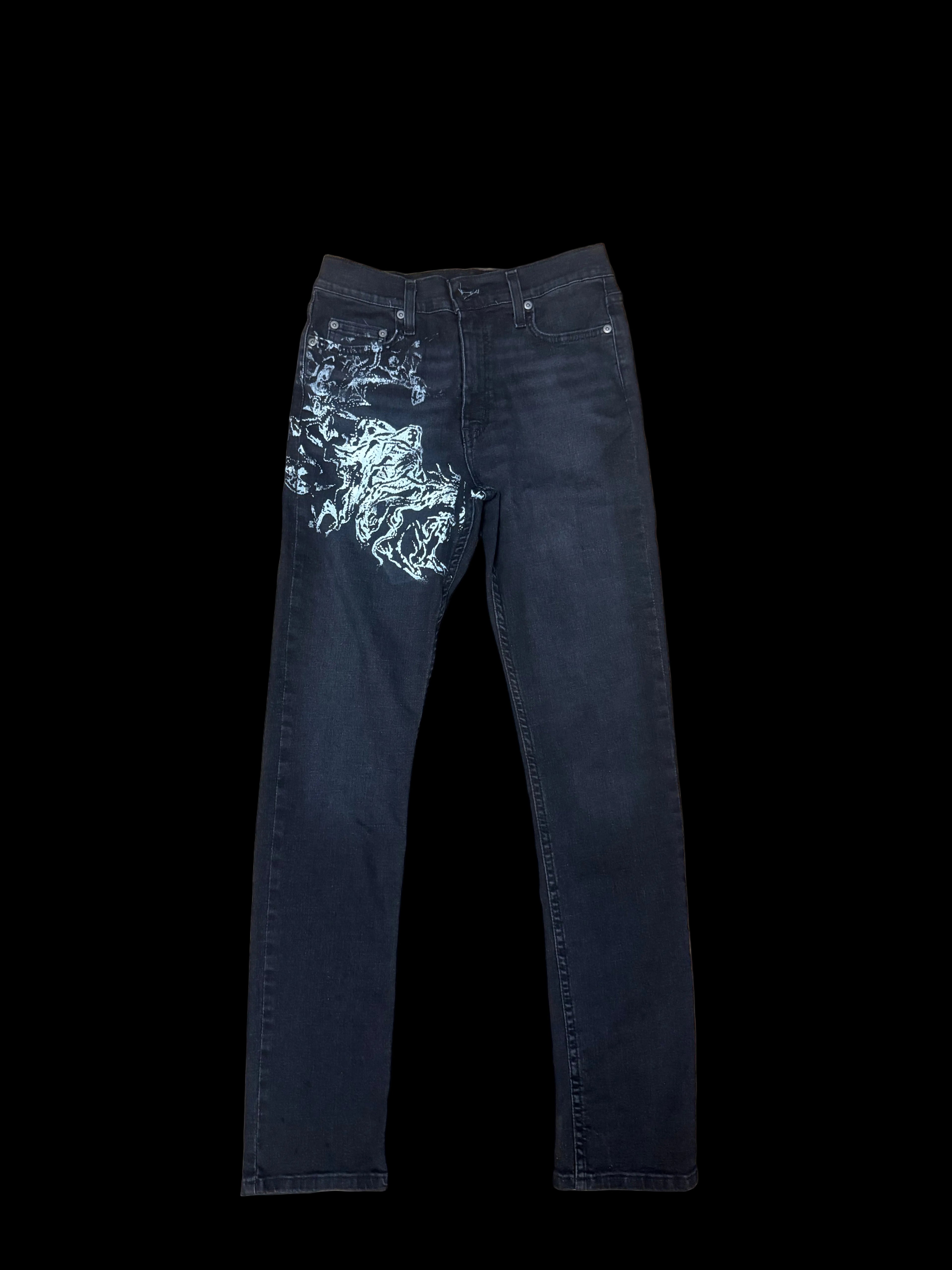 Black “Calvary” Denim