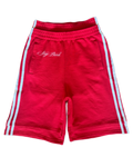 Red Stay Punk “Stripe” Shorts